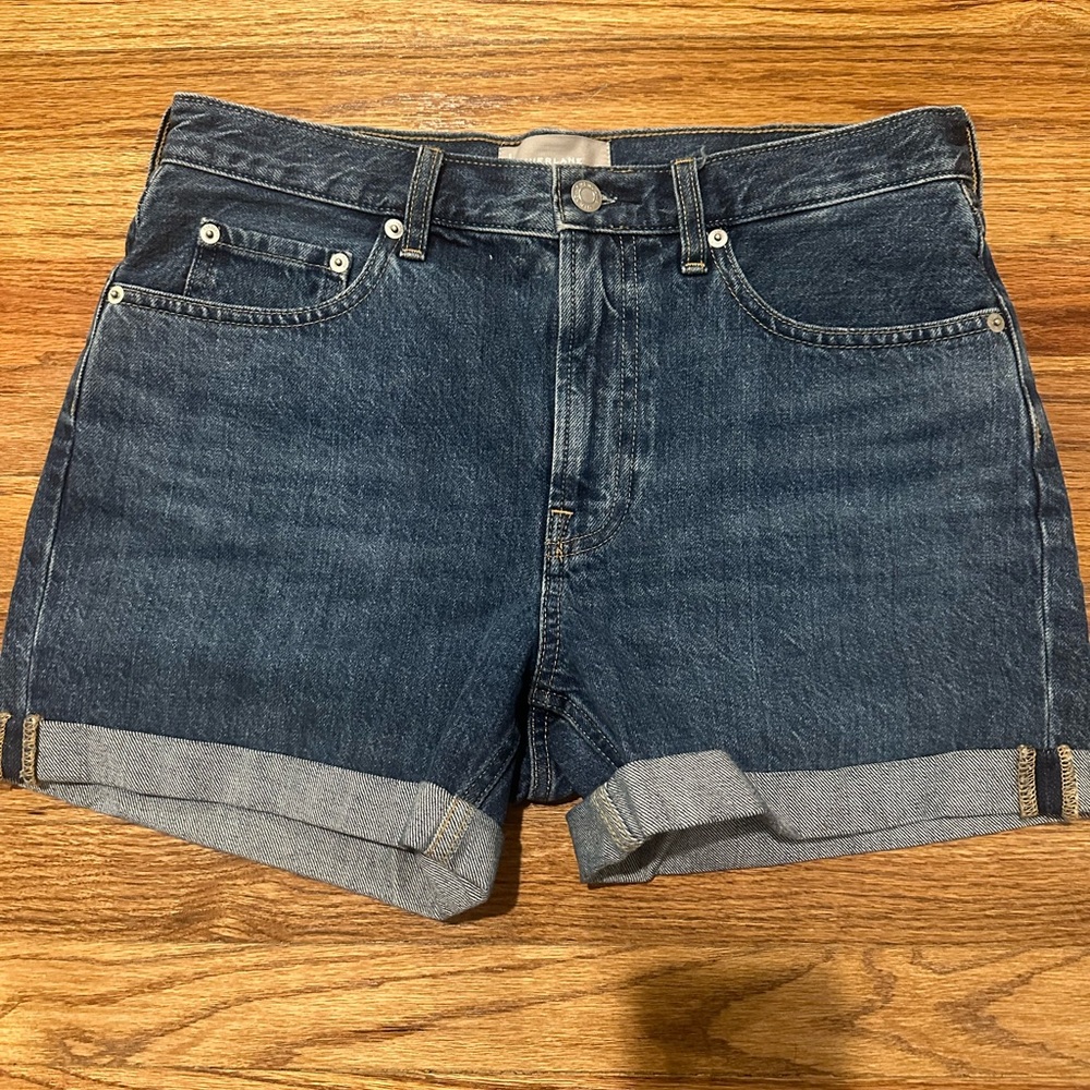Everlane denim shorts